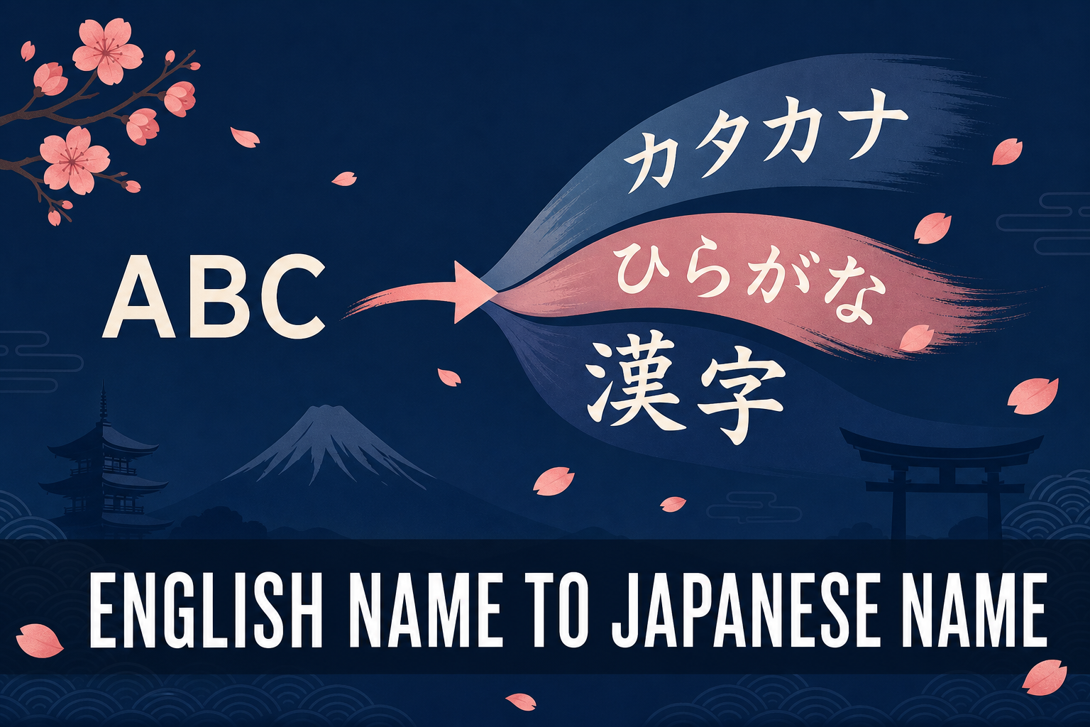 English Name to Japanese Name: The Complete Guide to Katakana, Hiragana & Kanji
