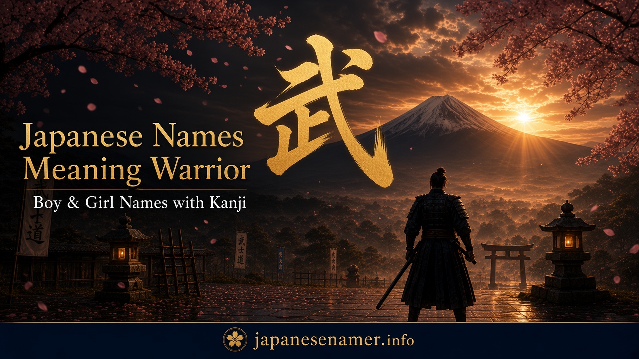 Japanese Names Meaning Warrior & Strength (Boy & Girl Names, With Meanings)